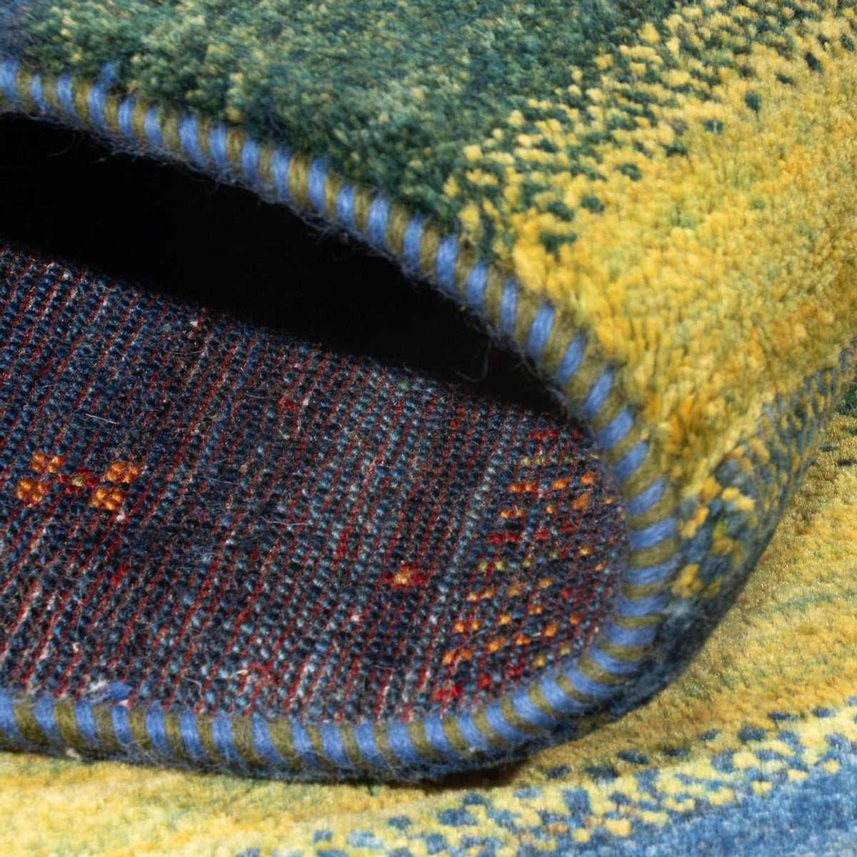 Tappeto Gabbeh - Loribaft Persero - 197 x 130 cm - multicolore