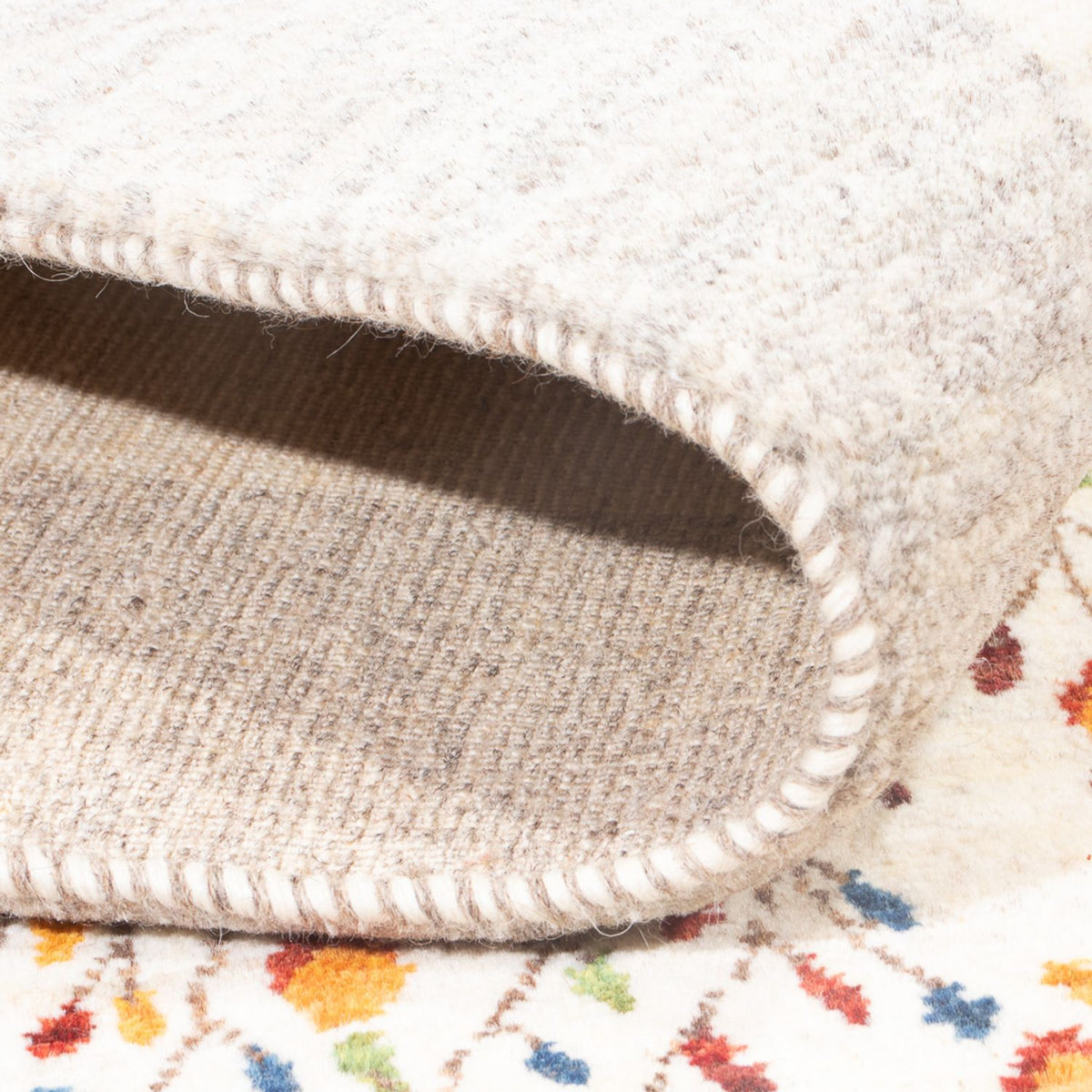 Tappeto Gabbeh - Loribaft Persero - 206 x 148 cm - multicolore