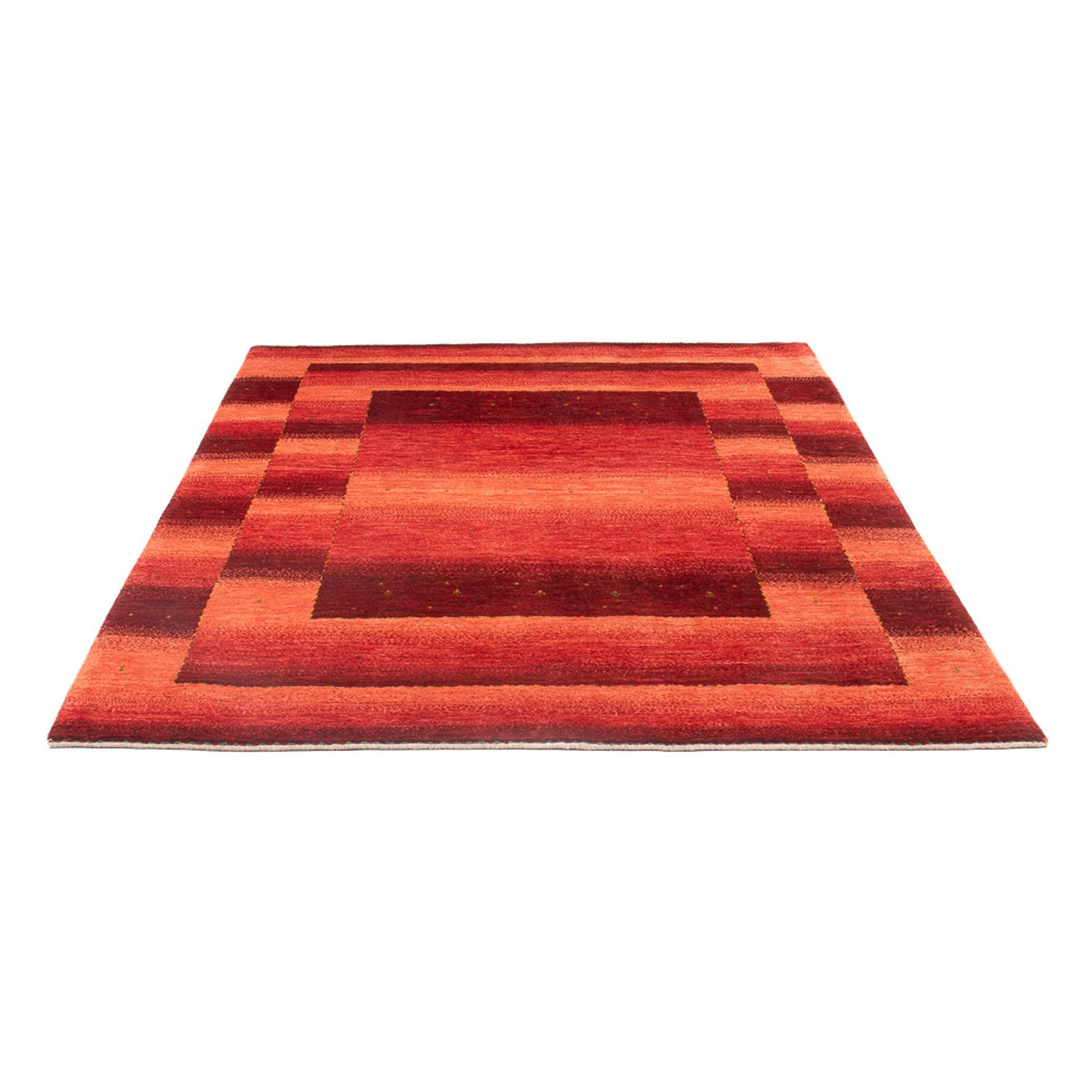 Tappeto Gabbeh - Loribaft Persero - 208 x 157 cm - rosso chiaro
