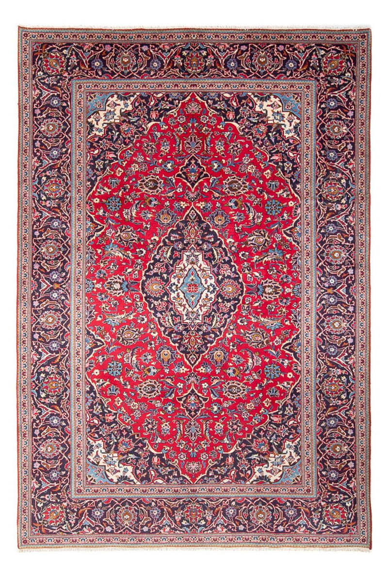 Tappeto Persero - Keshan - 290 x 194 cm - rosso
