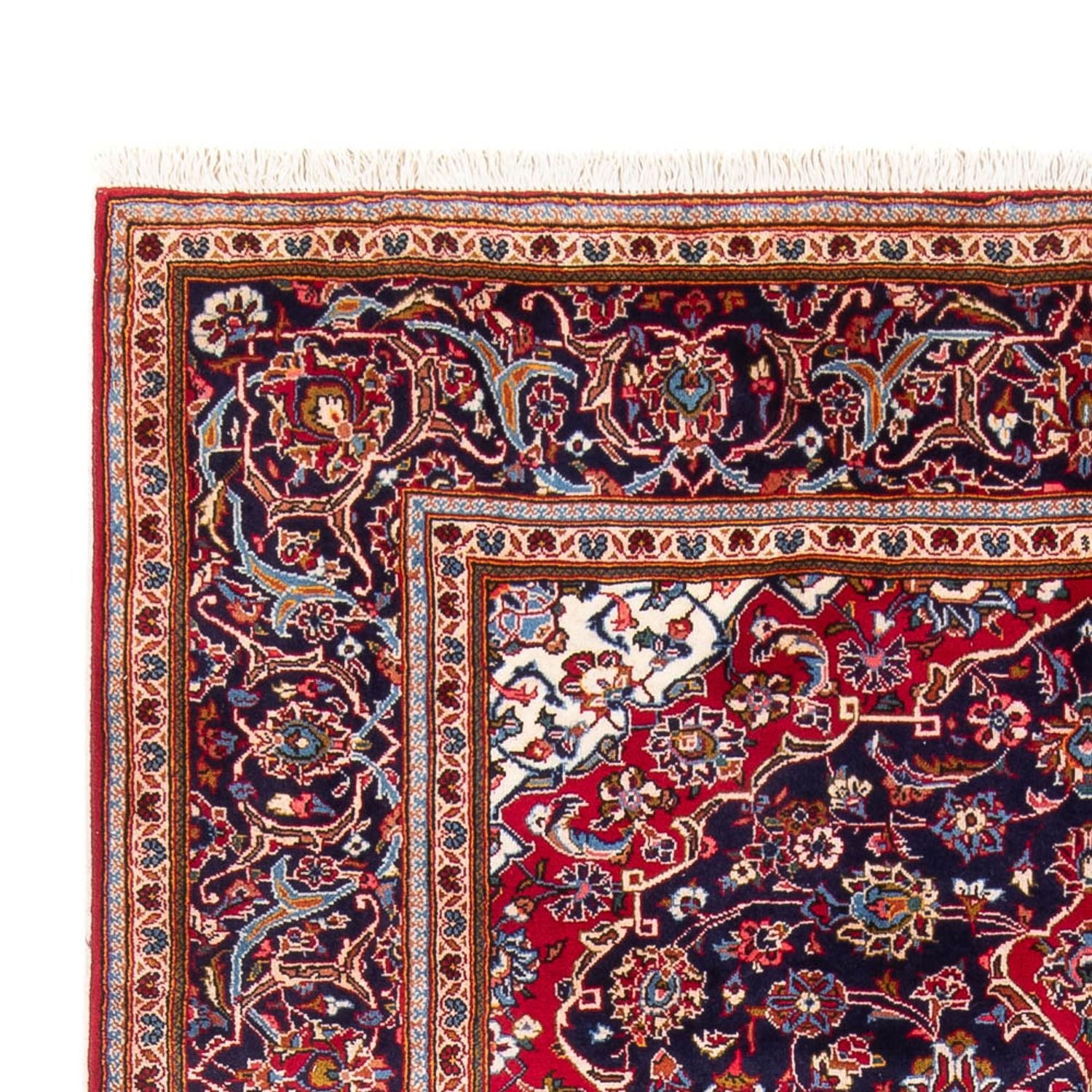 Tappeto Persero - Keshan - 300 x 200 cm - blu scuro