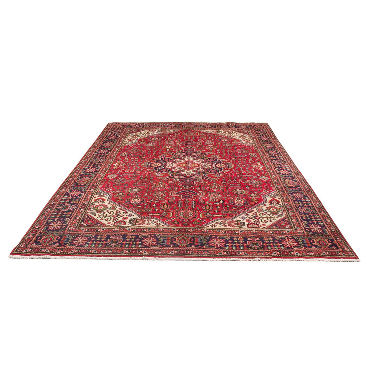 Tappeto Persero - Tabriz - 285 x 197 cm - rosso