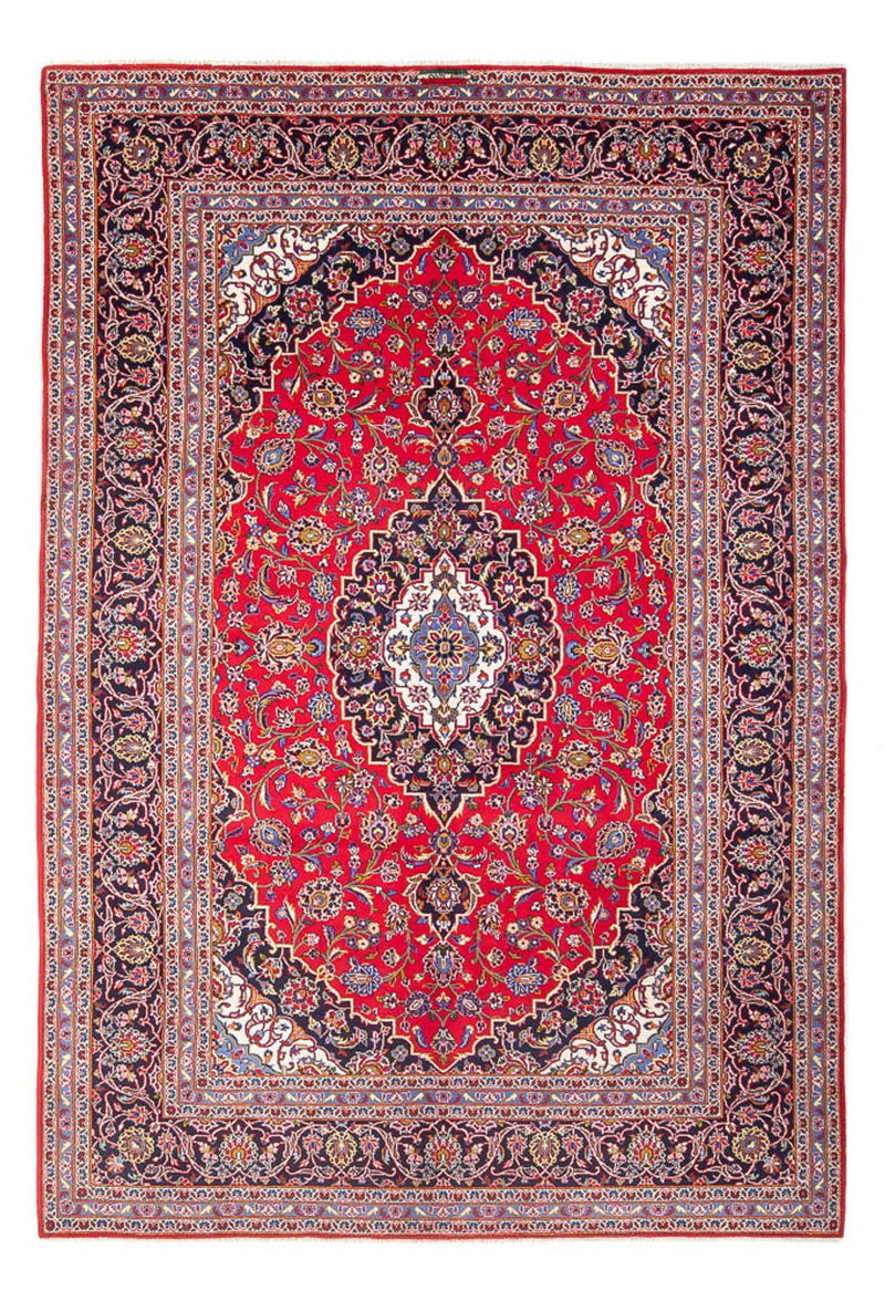 Tappeto Persero - Keshan - 294 x 201 cm - rosso