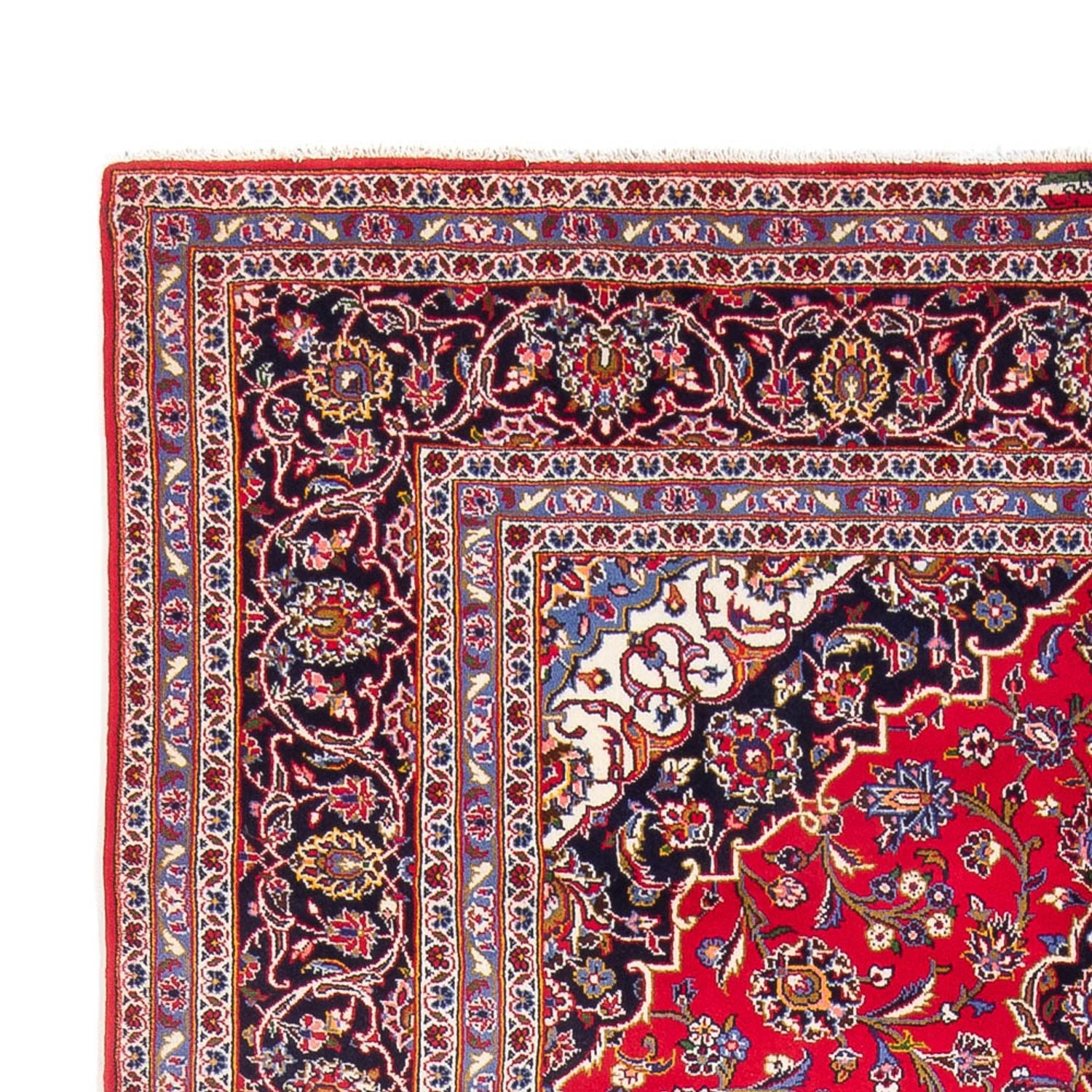 Tappeto Persero - Keshan - 294 x 201 cm - rosso