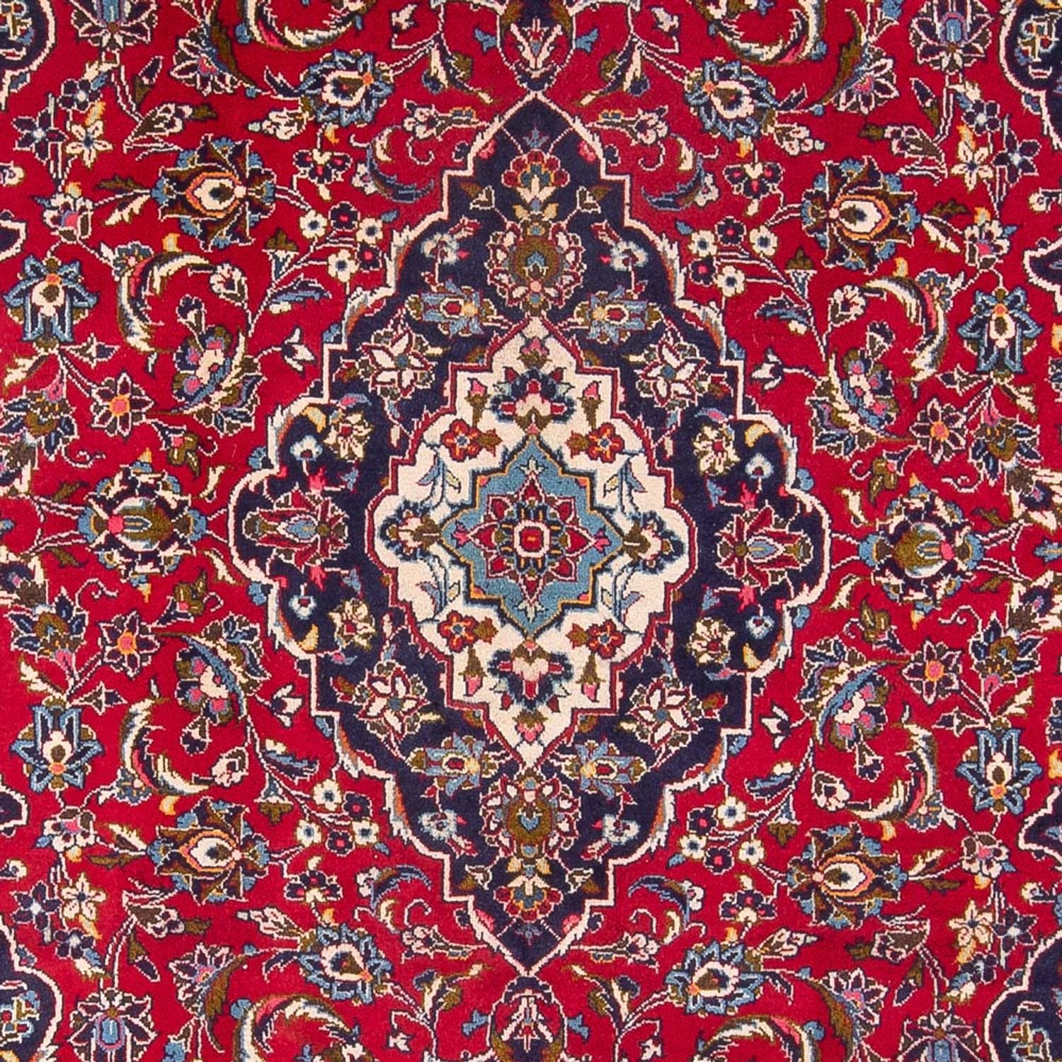 Tappeto Persero - Keshan - 295 x 195 cm - rosso