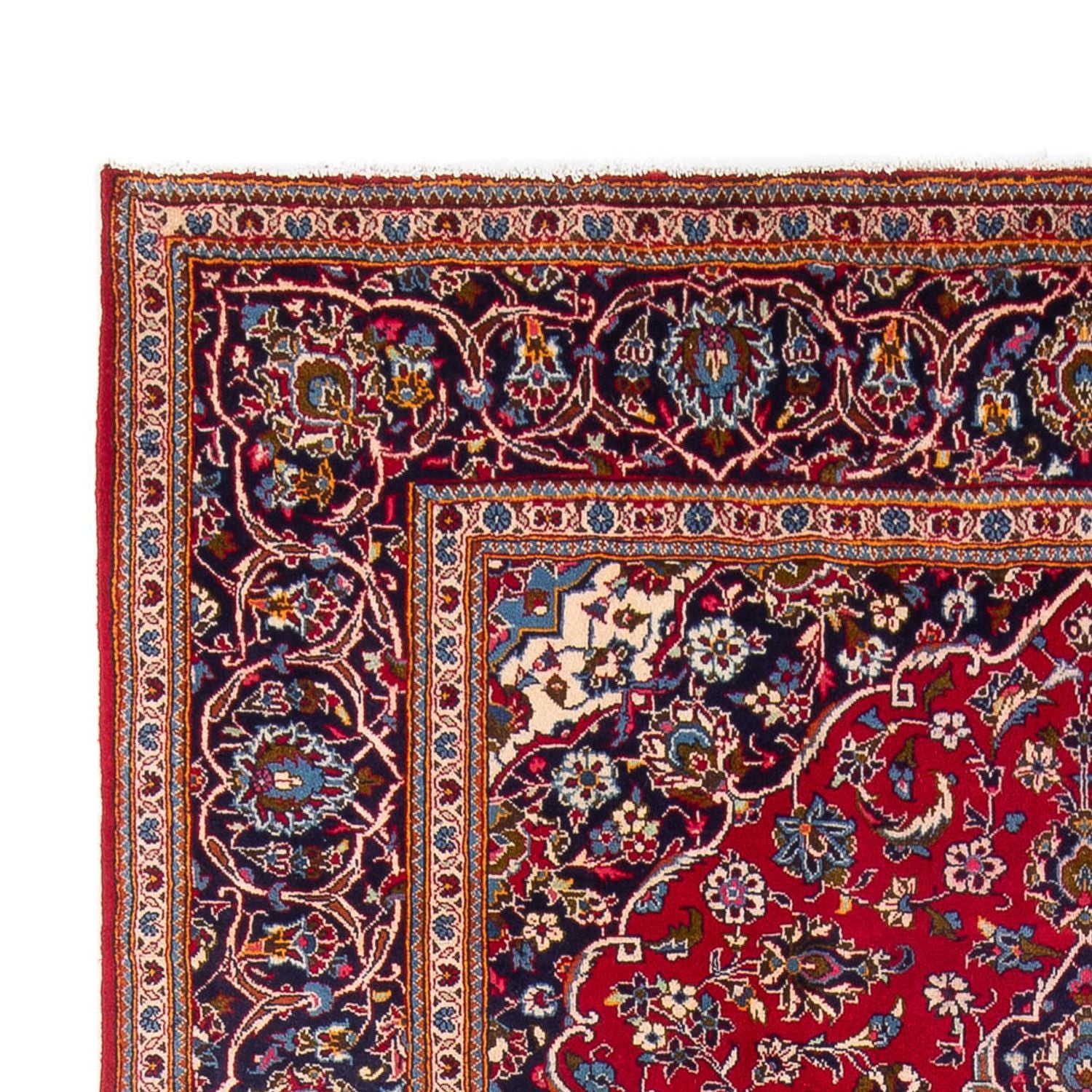 Tappeto Persero - Keshan - 295 x 195 cm - rosso