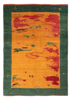 Tappeto Gabbeh - Persero - 207 x 163 cm - multicolore