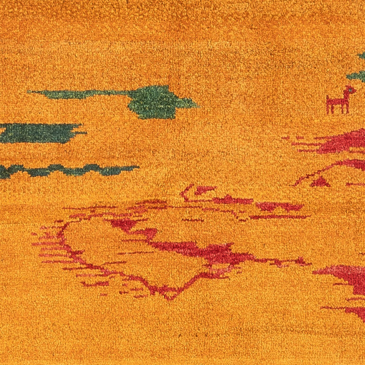 Tappeto Gabbeh - Persero - 207 x 163 cm - multicolore