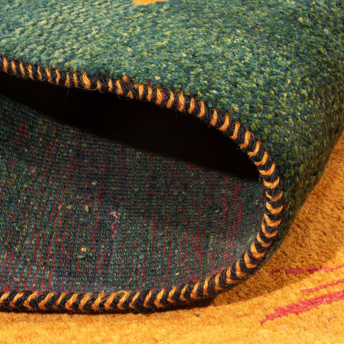 Tappeto Gabbeh - Persero - 207 x 163 cm - multicolore