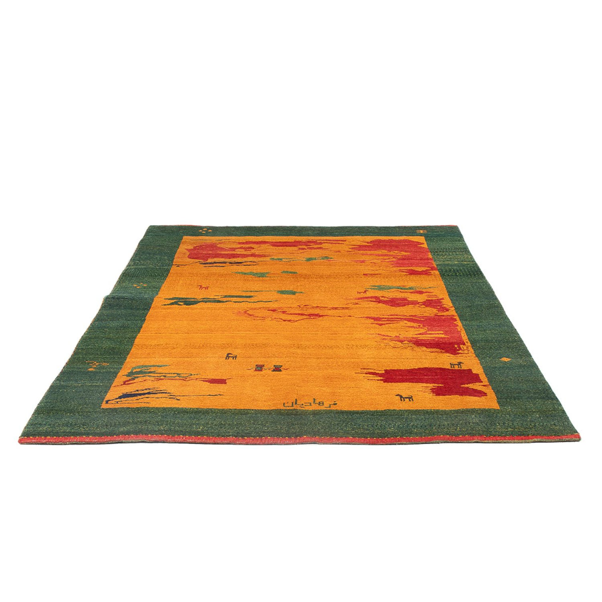 Tappeto Gabbeh - Persero - 207 x 163 cm - multicolore