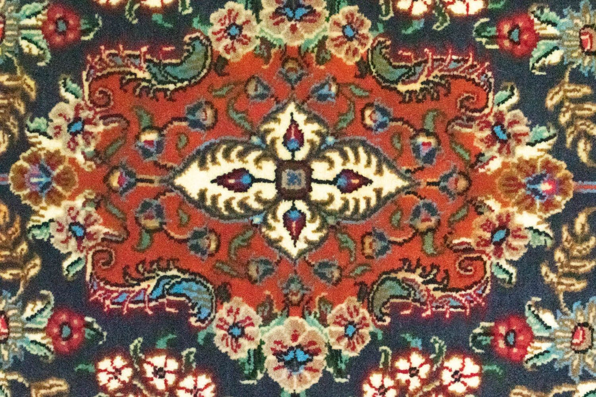 Tappeto corsia Tappeto Persero - Ghom - 159 x 49 cm - blu