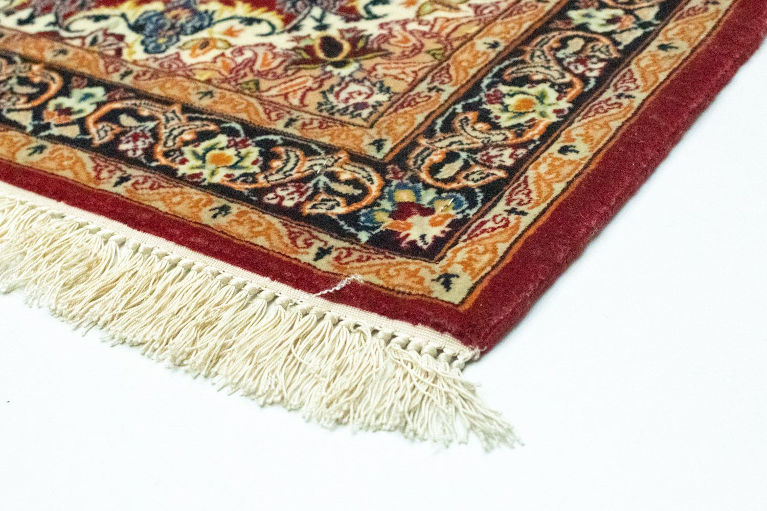 Tappeto Persero - Isfahan - Premio - 99 x 71 cm - rosso