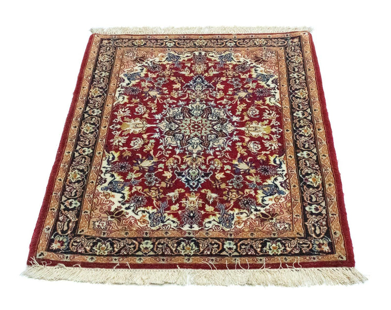 Tappeto Persero - Isfahan - Premio - 99 x 71 cm - rosso