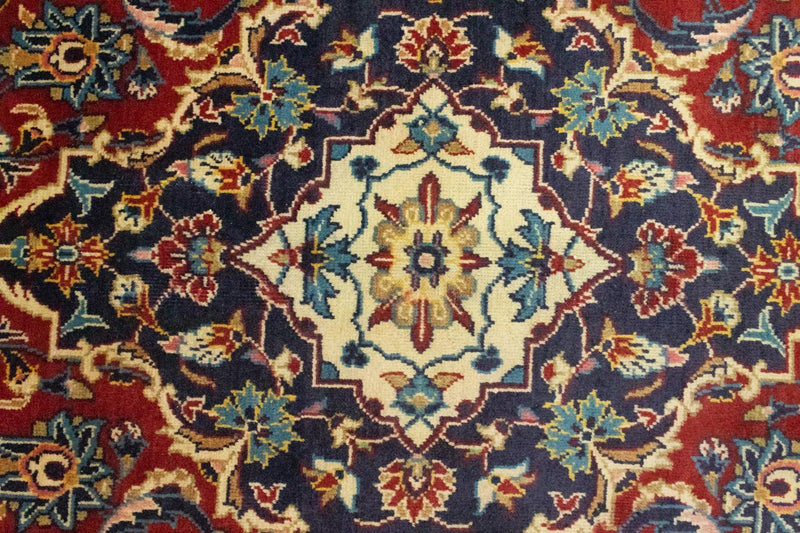 Tappeto Persero - Keshan - 307 x 192 cm - rosso