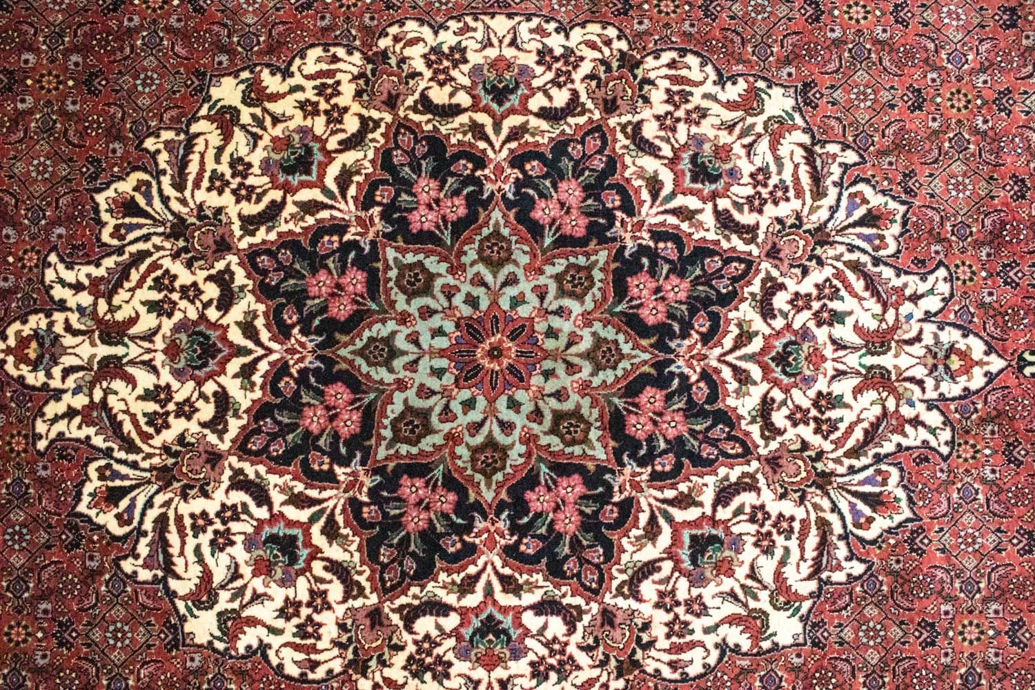 Tappeto Persero - Bidjar - 313 x 205 cm - rosso