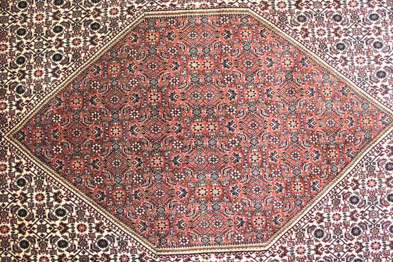 Tappeto Persero - Bidjar - 324 x 208 cm - rosso