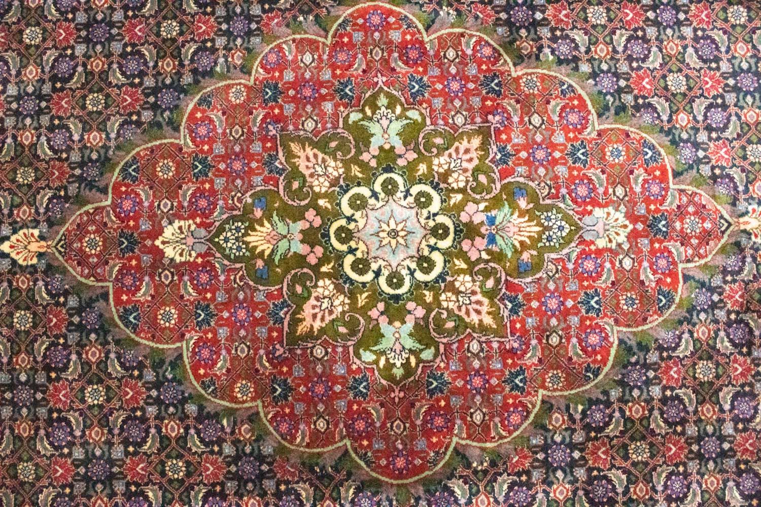 Tappeto Persero - Bidjar - 316 x 210 cm - blu