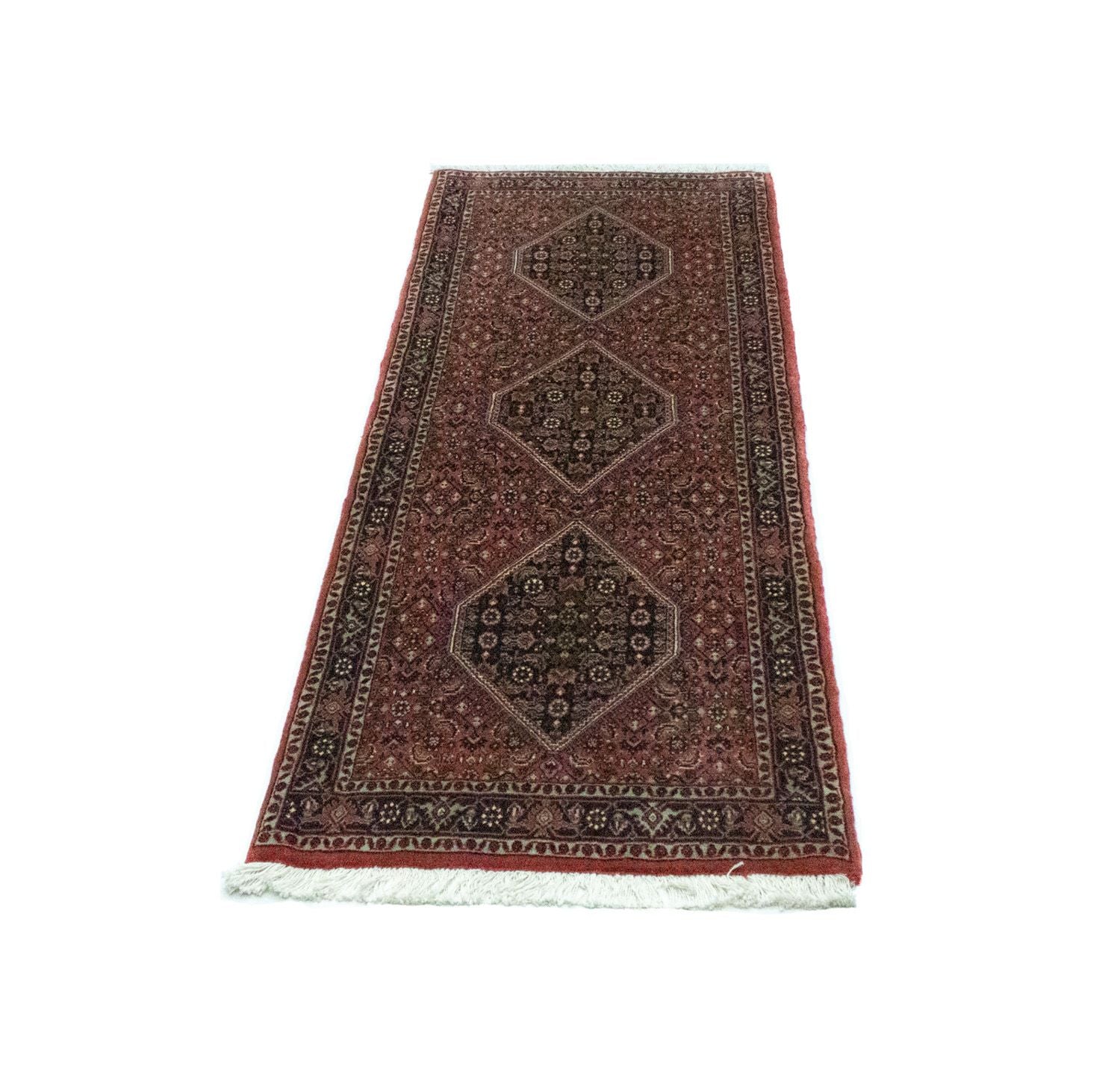 Tappeto corsia Tappeto Persero - Bidjar - 165 x 62 cm - rosso