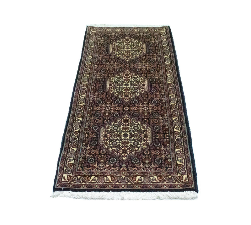 Tappeto corsia Tappeto Persero - Bidjar - 163 x 60 cm - blu scuro
