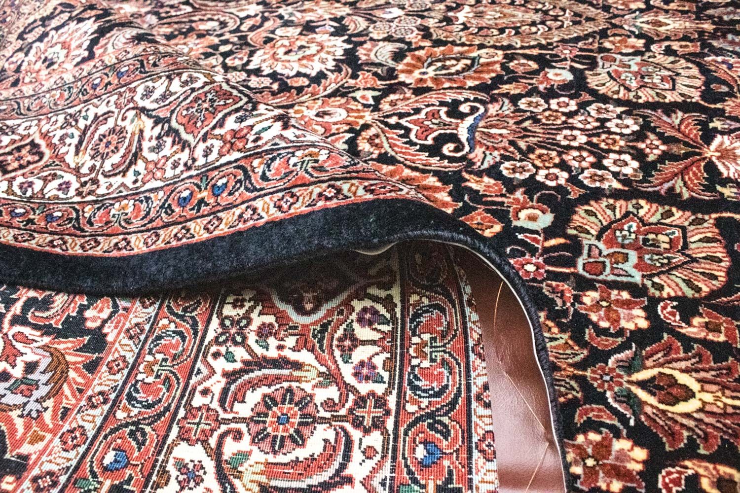 Tappeto Persero - Bidjar - 293 x 203 cm - blu scuro