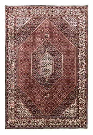 Tappeto Persero - Bidjar - 303 x 204 cm - rosso