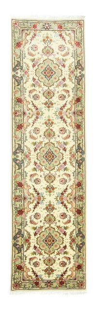 Tappeto corsia Tappeto Persero - Tabriz - 303 x 83 cm - beige