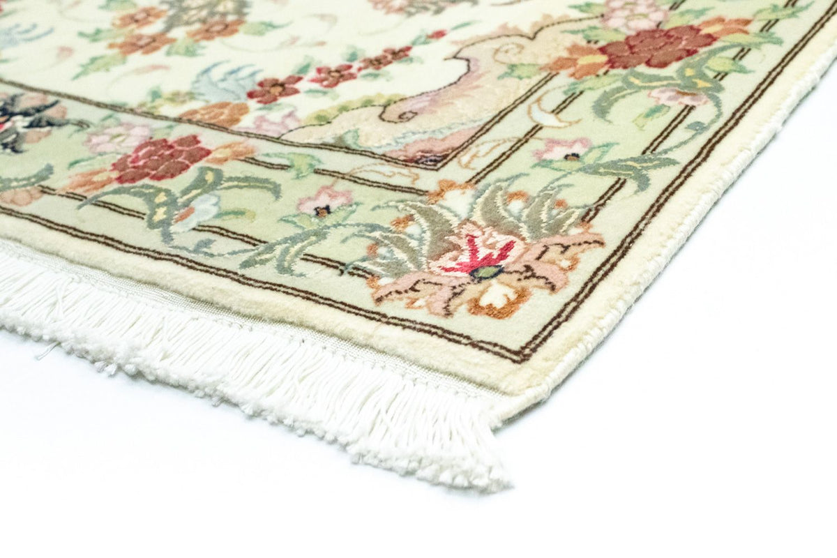 Tappeto corsia Tappeto Persero - Tabriz - 303 x 83 cm - beige