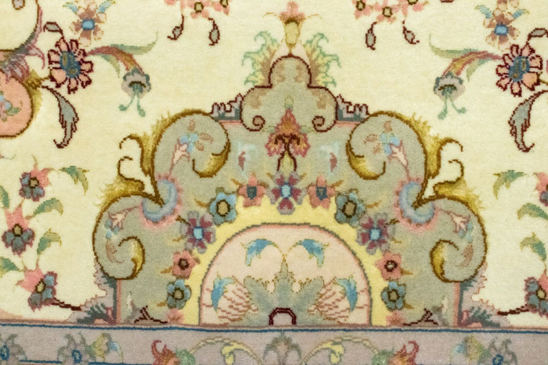Tappeto corsia Tappeto Persero - Tabriz - 339 x 91 cm - beige