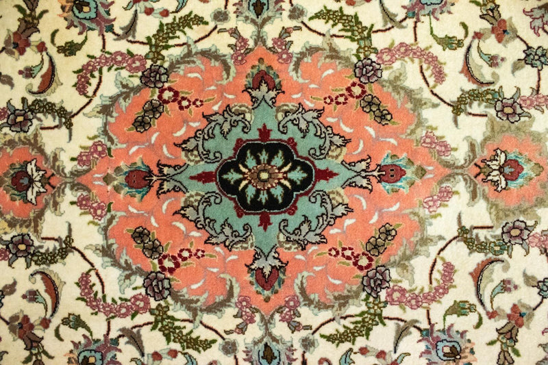 Tappeto corsia Tappeto Persero - Tabriz - 322 x 87 cm - beige
