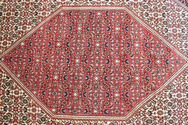 Tappeto Persero - Bidjar - 302 x 203 cm - rosso