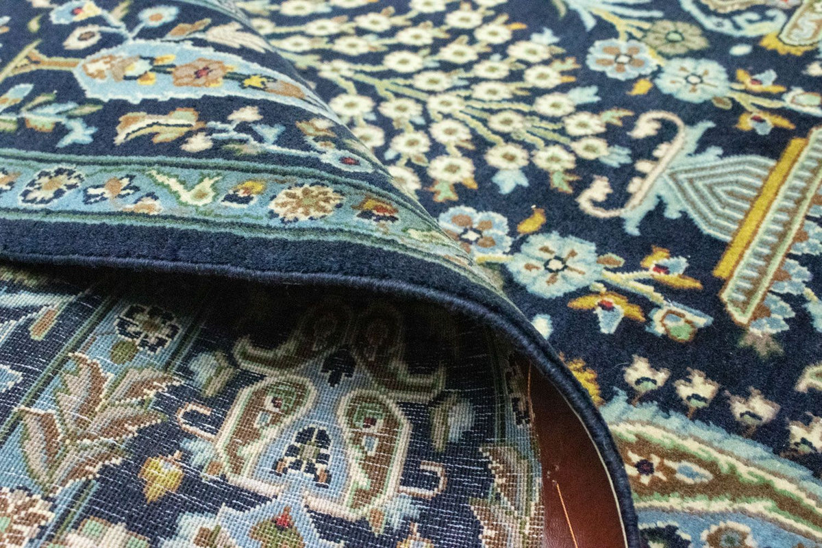 Tappeto Persero - Tabriz - 222 x 140 cm - blu