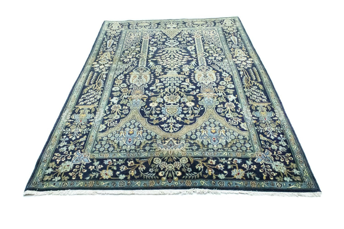Tappeto Persero - Tabriz - 222 x 140 cm - blu