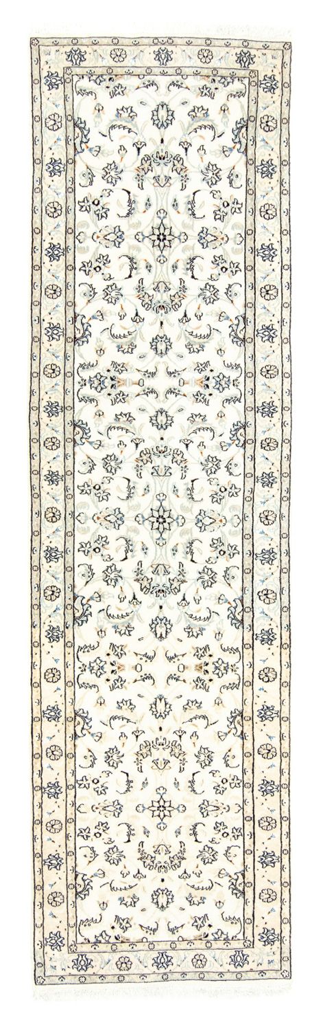 Tappeto corsia Tappeto Persero - Nain - Reale - 295 x 81 cm - bianco naturale
