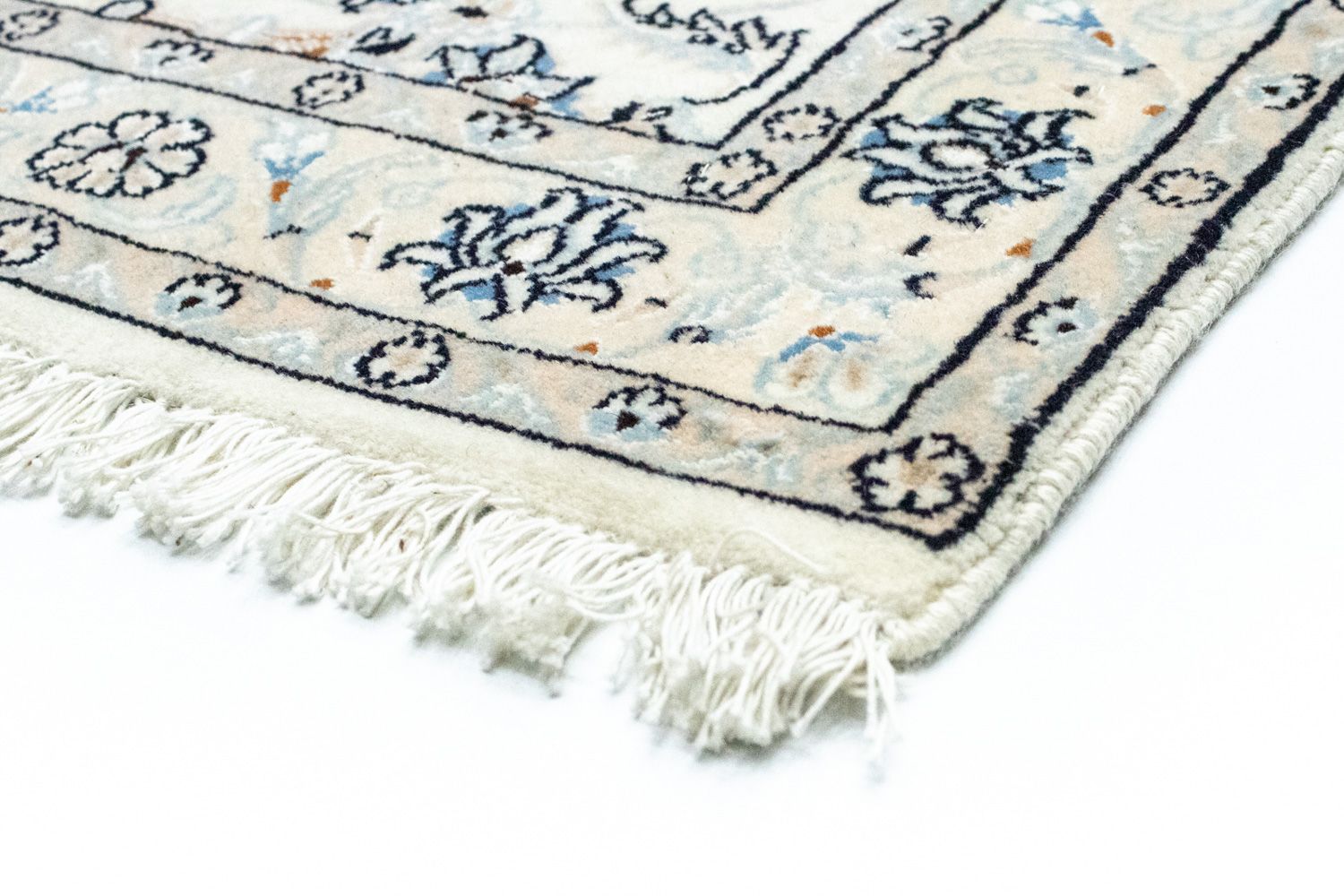 Tappeto corsia Tappeto Persero - Nain - Reale - 295 x 81 cm - bianco naturale