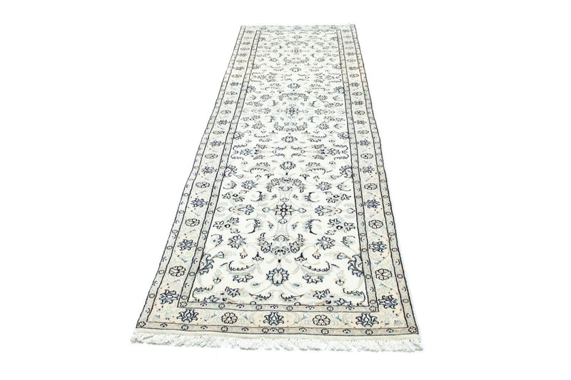 Tappeto corsia Tappeto Persero - Nain - Reale - 295 x 81 cm - bianco naturale