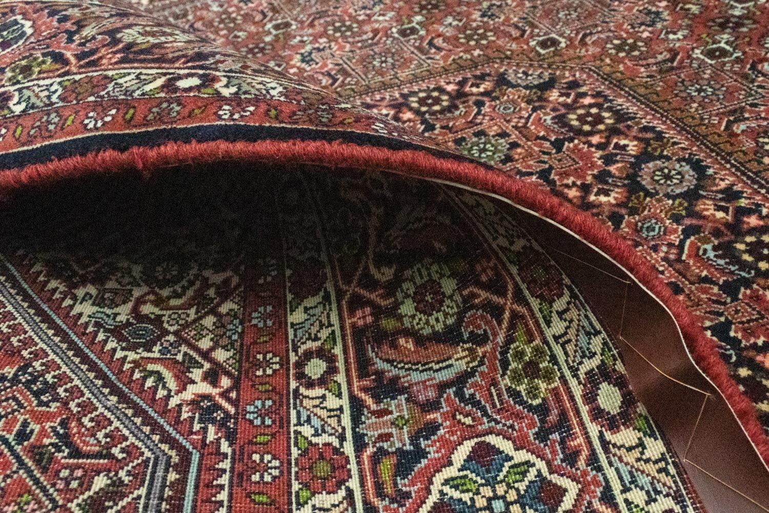 Tappeto Persero - Bidjar - 252 x 175 cm - blu