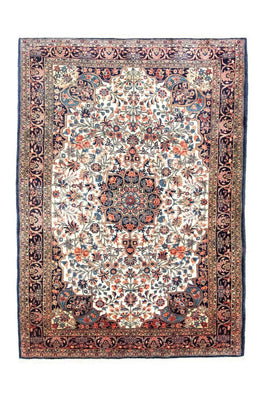 Tappeto Persero - Bidjar - 202 x 145 cm - beige