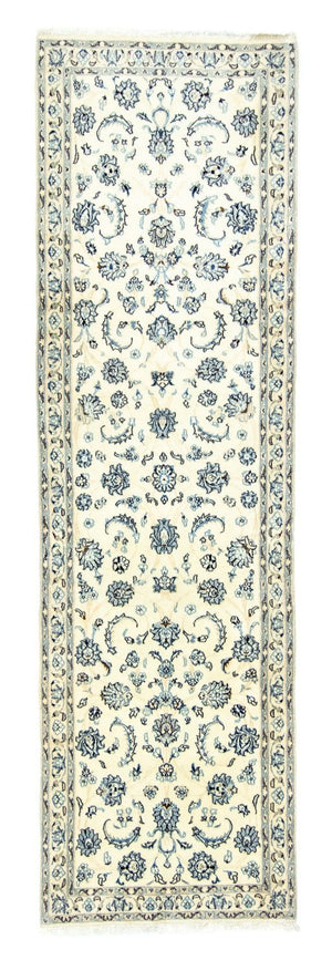 Tappeto corsia Tappeto Persero - Nain - Reale - 306 x 88 cm - bianco naturale