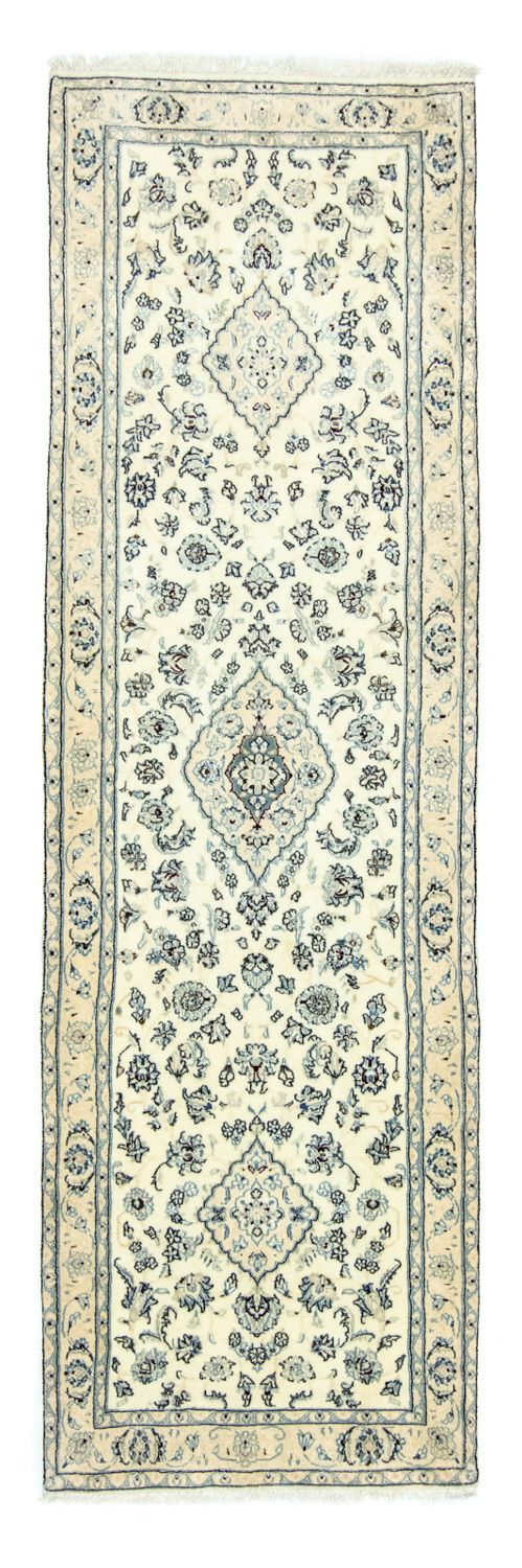 Tappeto corsia Tappeto Persero - Nain - Reale - 285 x 87 cm - bianco naturale
