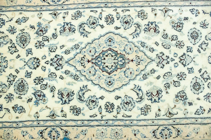Tappeto corsia Tappeto Persero - Nain - Reale - 285 x 87 cm - bianco naturale
