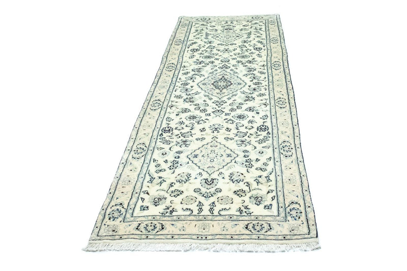 Tappeto corsia Tappeto Persero - Nain - Reale - 285 x 87 cm - bianco naturale