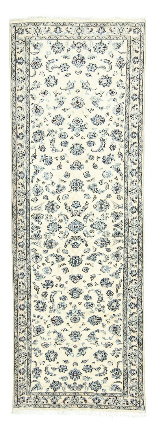 Tappeto corsia Tappeto Persero - Nain - Reale - 295 x 90 cm - bianco naturale