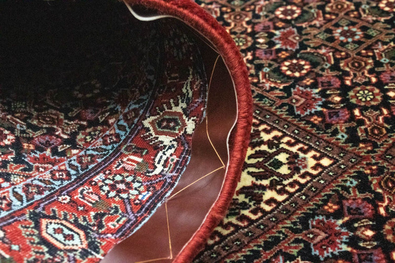 Tappeto corsia Tappeto Persero - Bidjar - 294 x 83 cm - blu