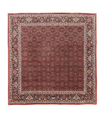 Tappeto Persero - Bidjar quadrato  - 210 x 210 cm - rosso