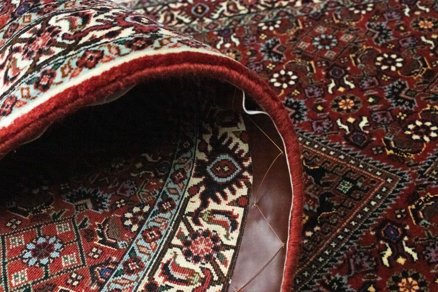 Tappeto corsia Tappeto Persero - Bidjar - 200 x 76 cm - rosso