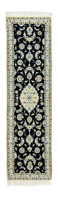 Tappeto corsia Tappeto Persero - Nain - 215 x 57 cm - blu scuro
