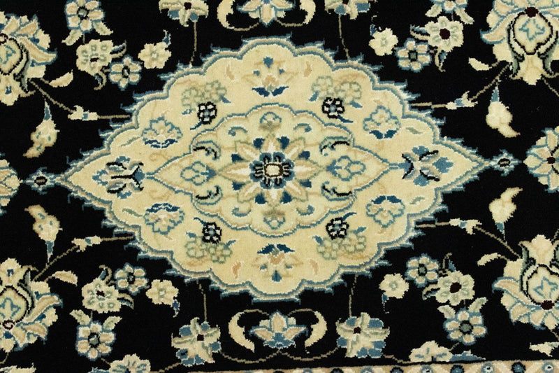 Tappeto corsia Tappeto Persero - Nain - 215 x 57 cm - blu scuro