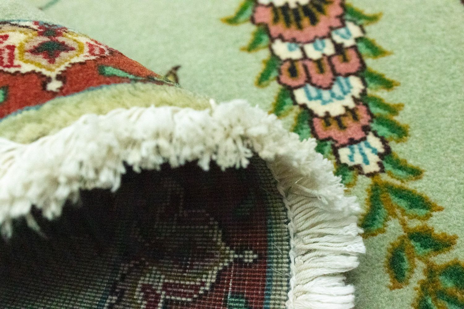 Tappeto Persero - Tabriz - Reale - 83 x 62 cm - verde