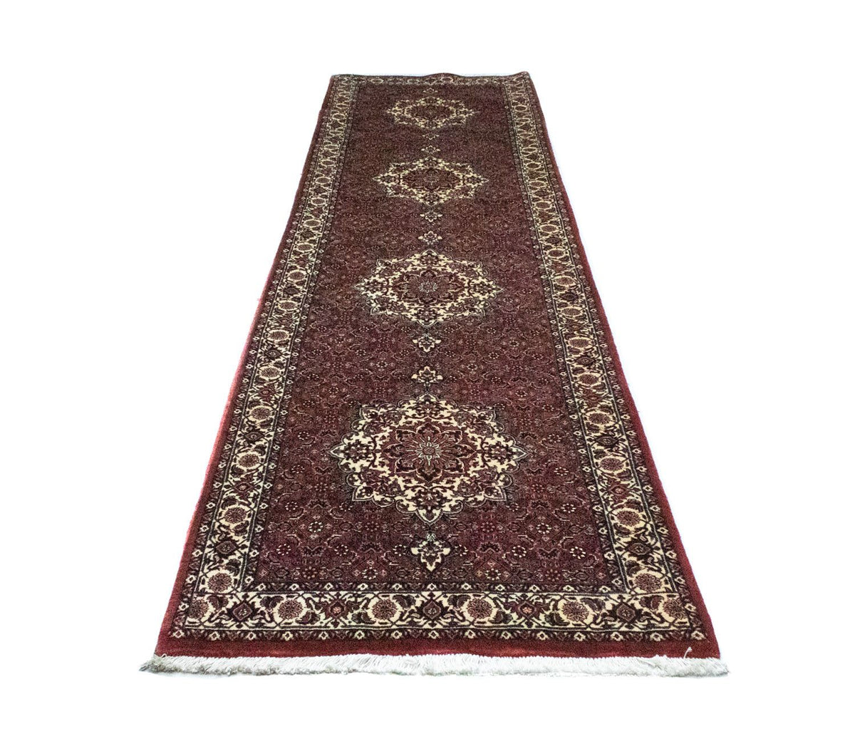 Tappeto corsia Tappeto Persero - Bidjar - 340 x 88 cm - rosso