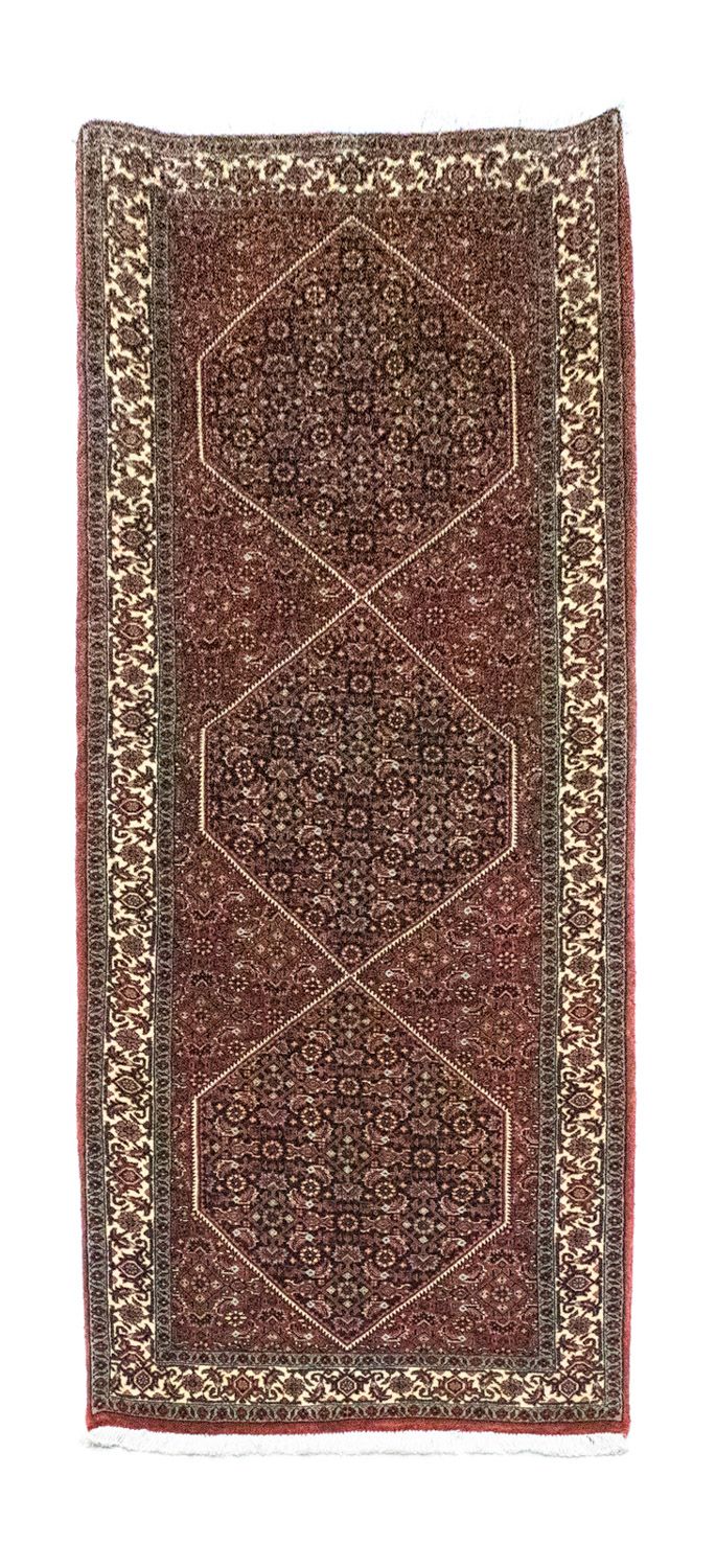 Tappeto corsia Tappeto Persero - Bidjar - 213 x 78 cm - marrone
